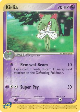 Kirlia (34/109) [Ruby and Sapphire] Normal - Uncommon