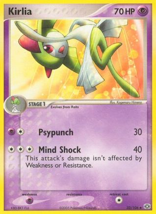 Kirlia (33/106) [Emerald] Normal - Uncommon