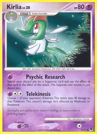 Kirlia (8/17) [POP Series 7] Normal - Uncommon