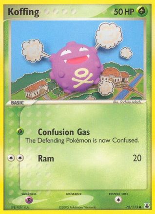 Koffing (072/113) [Delta Species] Normal - Common