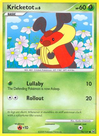 Kricketot (078/127) [Platinum] Reverse Holofoil - Common