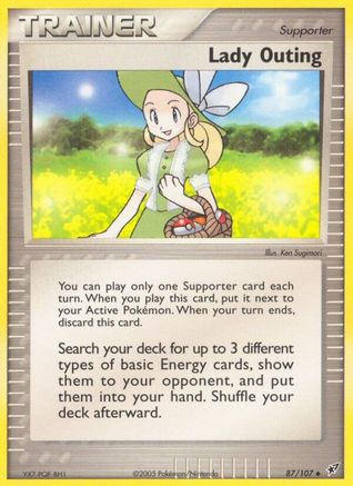Lady Outing (87/107) [Deoxys] Normal - Uncommon