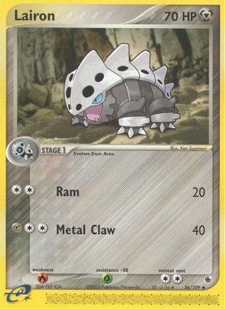 Lairon (36/109) [Ruby and Sapphire] Normal - Uncommon