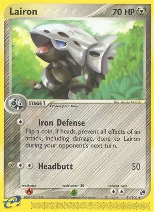 Lairon (41/100) [Sandstorm] Reverse Holofoil - Uncommon