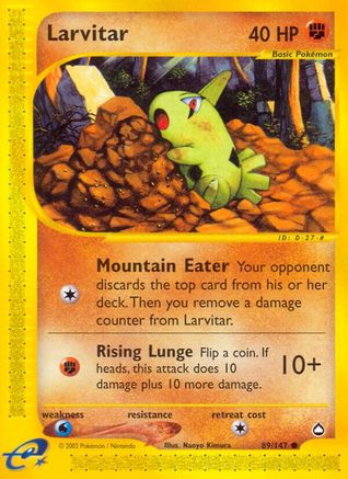 Larvitar (89/147) [Aquapolis] Normal - Common