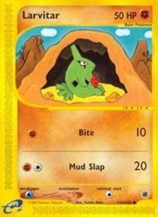 Larvitar (116/165) [Expedition] Normal - Common