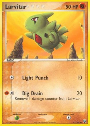 Larvitar 063/109  Team Rocket Returns - Common