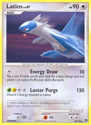 Latios (23/106) [Great Encounters] Reverse Holofoil - Rare