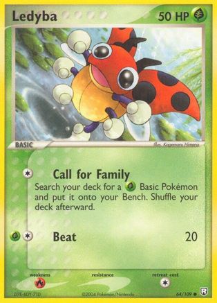 Ledyba 064  Team Rocket Returns - Common