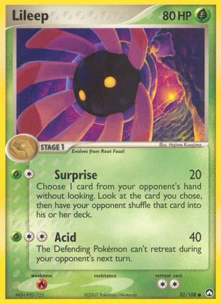 Lileep  Power Keepers - Common