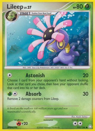 Lileep  Legends Awakened - Common