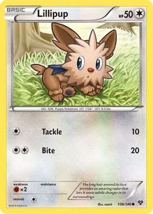 Lillipup (108/146) [XY Base Set] Normal - Common