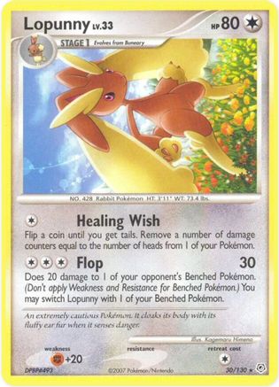 Lopunny  Diamond and Pearl - Rare