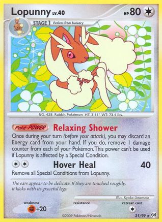 Lopunny 021  Arceus - Rare