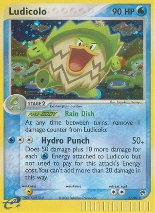 Ludicolo  - Holofoil Sandstorm - Holo Rare