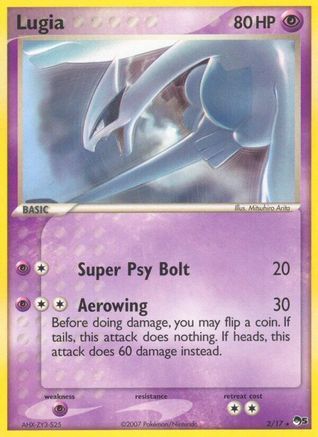 Lugia  POP Series 5 - Rare