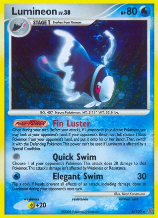 Lumineon  - Holofoil Stormfront - Holo Rare