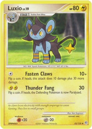 Luxio/130  Diamond and Pearl - Uncommon