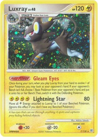 Luxray/130  - Holofoil Diamond and Pearl - Holo Rare