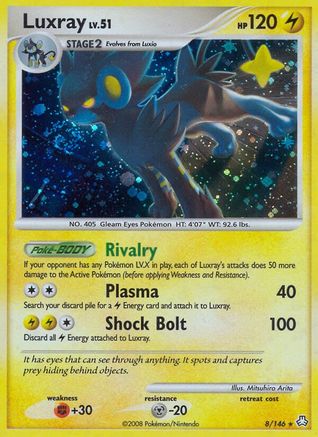 Luxray  - Reverse Holofoil Legends Awakened - Holo Rare