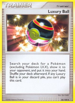 Luxury Ball 086  - Reverse Holofoil Stormfront - Uncommon