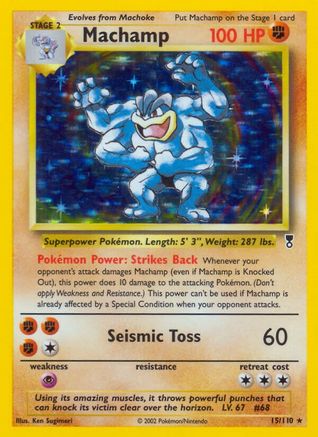 Machamp  - Holofoil Legendary Collection - Holo Rare