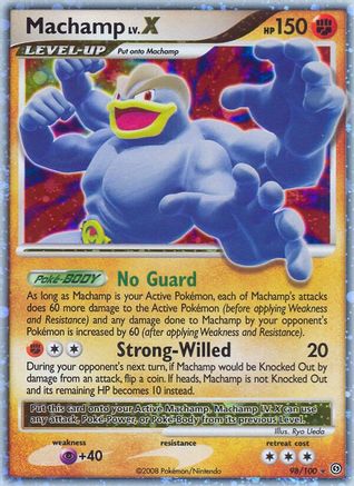 Machamp LV.X  - Holofoil Stormfront - Ultra Rare