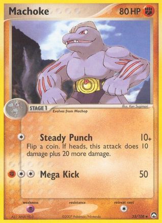 Machoke  Power Keepers - Uncommon