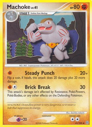 Machoke  Stormfront - Uncommon