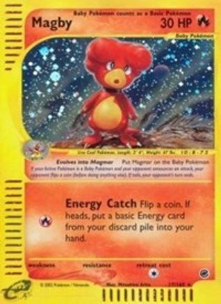 Magby (17)  - Holofoil Expedition - Holo Rare