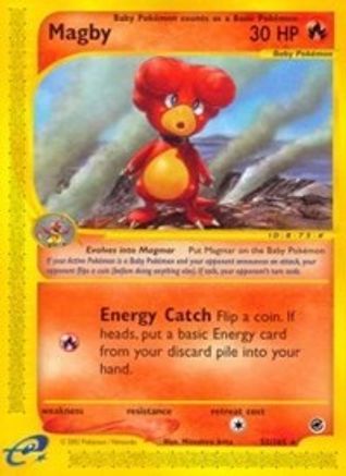 Magby (52)  - Reverse Holofoil Expedition - Rare