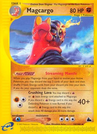 Magcargo (18)  Skyridge - Rare
