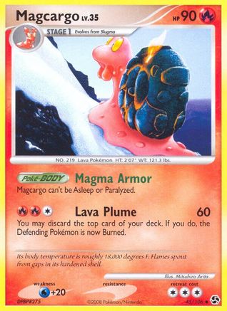Magcargo  Great Encounters - Uncommon