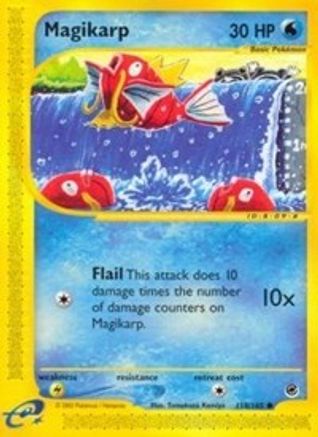 Magikarp 118  - Reverse Holofoil Expedition - Common