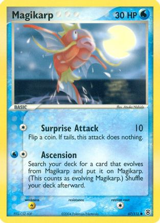 Magikarp  - Reverse Holofoil FireRed & LeafGreen - Common