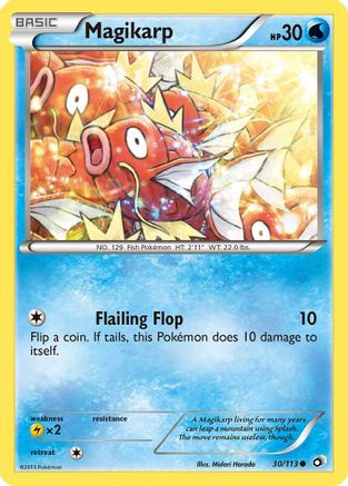 Magikarp 030  Legendary Treasures - Common