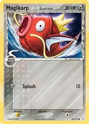 Magikarp (Delta Species) 069  - Reverse Holofoil Holon Phantoms - Common