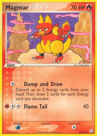 Magmar 044  Team Rocket Returns - Uncommon