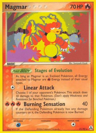 Magmar  Legend Maker - Rare