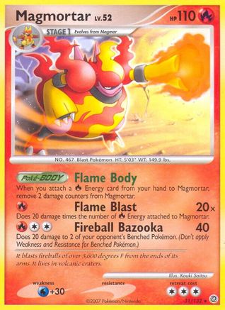 Magmortar  Secret Wonders - Rare