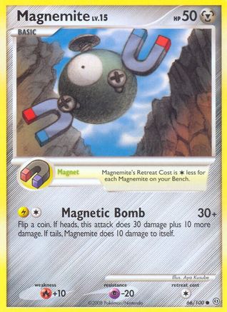 Magnemite (66)  - Reverse Holofoil Stormfront - Common
