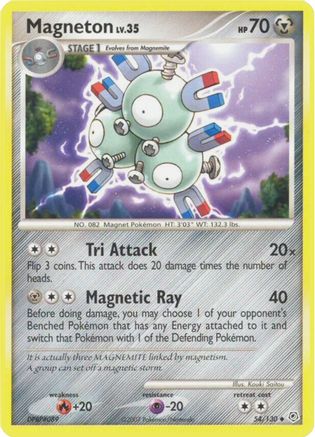 Magneton/130  - Reverse Holofoil Diamond and Pearl - Uncommon