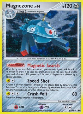 Magnezone (5)  - Holofoil Stormfront - Holo Rare