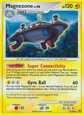Magnezone (6)  - Reverse Holofoil Stormfront - Holo Rare