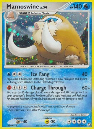 Mamoswine  - Holofoil Legends Awakened - Holo Rare