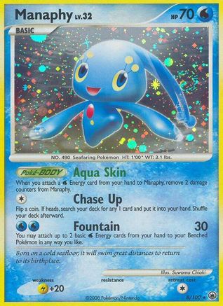 Manaphy  - Reverse Holofoil Majestic Dawn - Holo Rare
