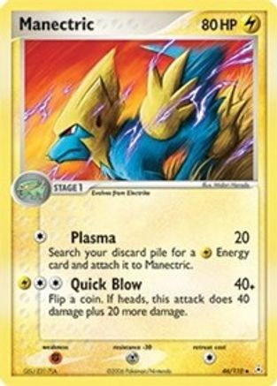 Manectric  Holon Phantoms - Uncommon