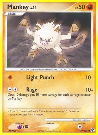 Mankey  Great Encounters - Common