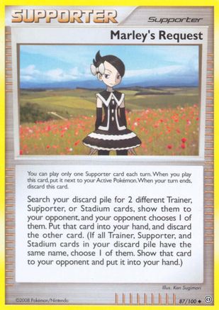 Marley's Request  - Reverse Holofoil Stormfront - Uncommon