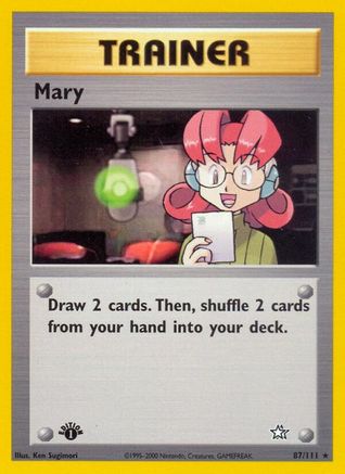 Mary 087  - 1st Edition Neo Genesis - Rare